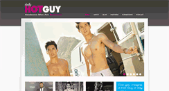 Desktop Screenshot of dailyhotguy.com